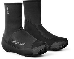 GripGrab - Arctic 2 Waterproof Strenge Winter Gravel Wielren Overschoenen Waterdicht met Fleecevoering - Zwart - Unisex