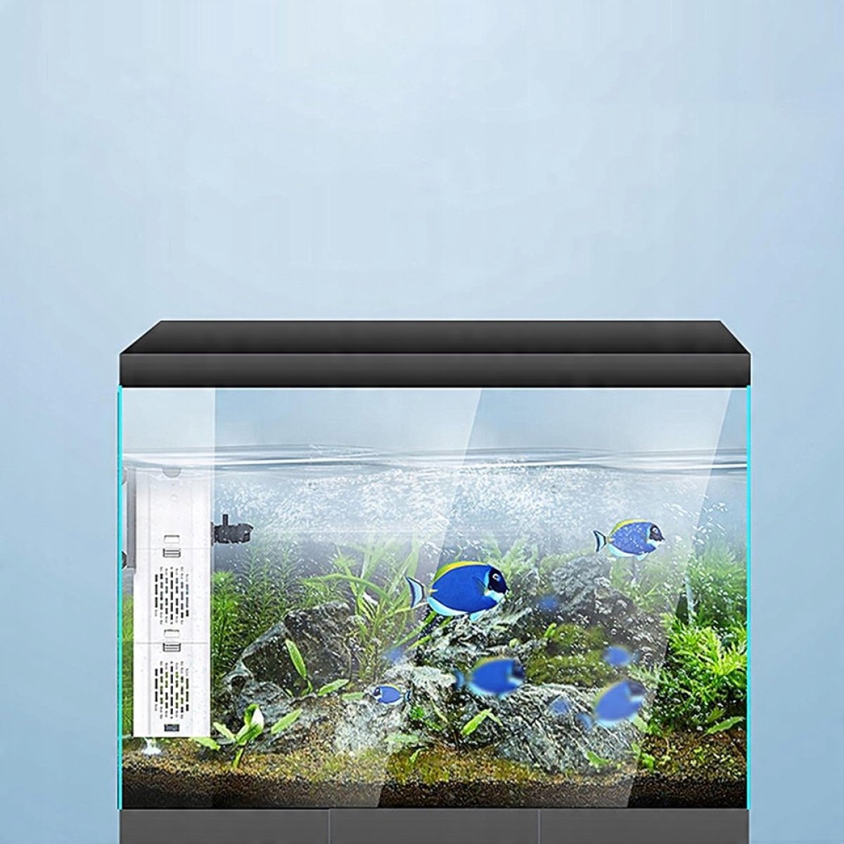 Waterpomp - Aquarium Filterpomp 6W - 500 L/Uur Capiciteit - Met 3 Uitlaten & Biologisch Spons - IP68 Waterdicht - Voor Vissenkom & Vijver - Eenvoudige Installatie – foto 5