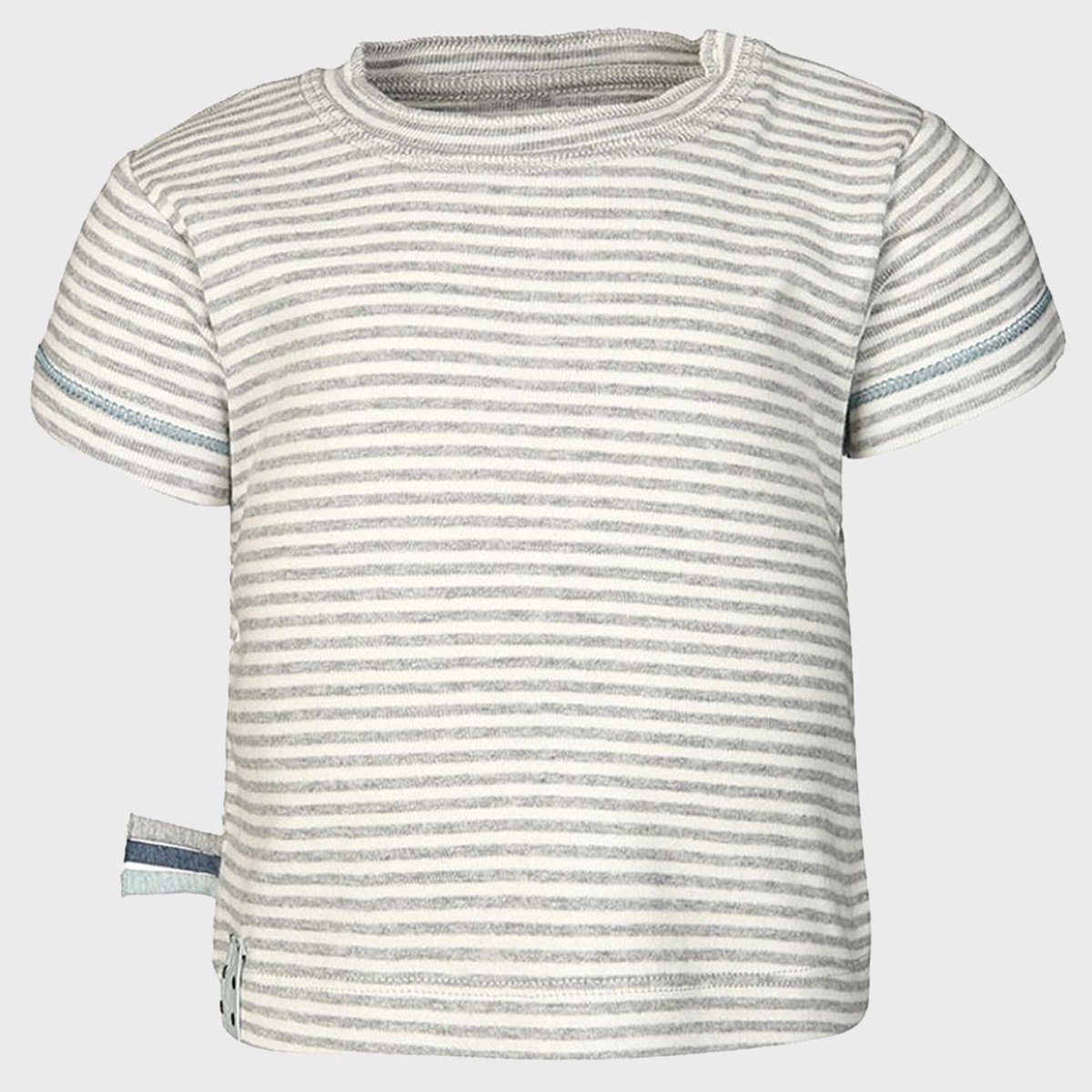 Baby-T-shirt met korte mouwen OrganicEra Biologisch Baby S/S T-shirt Gestreept