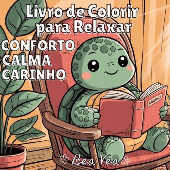 Conforto, Calma, Carinho Livro de Colorir Aconchegante - cover