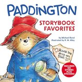 Paddington Storybook Favorieten: een beer met rode hoed, blauwe jas en een bordje 'Please look after this bear'. Inclusief zes verhalen en stickers.