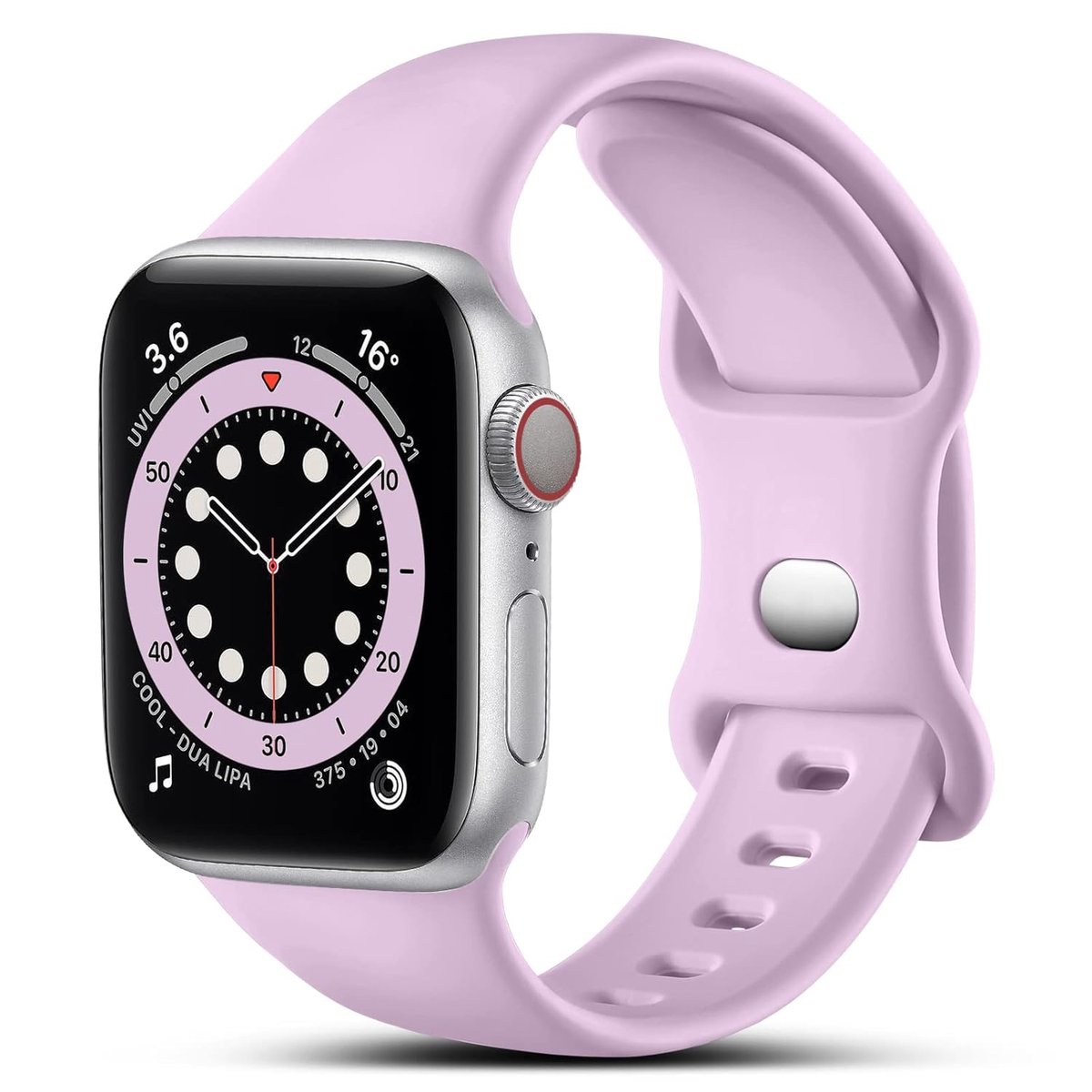 Siliconen Sportband - Huidvriendelijk - Geschikt voor Smartwatch