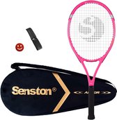 Bastix - Professioneel tennisracket Professionele trainingstennisracketset voor heren en dames met tennistas, overgrip en trillingsdemper