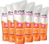 L’Oréal Paris Elvive Dream Lengths Rapid Reviver Intense Conditioner - Lang, Beschadigd Haar - 6 x 180 ml