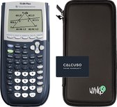 CALCUSO Basispakket zwart met Grafische rekenmachine TI-84 Plus