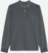 Marc O'Polo - Poloshirt Donkergrijs - Modern-fit - Heren Poloshirt Maat L