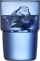 Lyngby Glas Torino Drinkglas 40 cl 2 st. Blauw