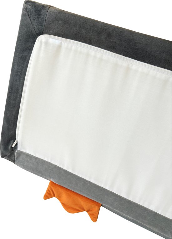 Stefano fashion - Pinguïn - Uitklapbare kinderzetel - Kinderfauteuil - voor 2 kindjes - 1 tot 3 jaar - zachte pluche van Stefano Fashion — afbeelding 4
