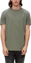 Qs Men-T-shirt--73D0 GREEN-Maat L