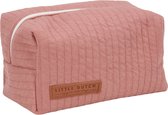 Little Dutch Pure Pink Blush - Toilettas - Katoen - Roze - 15x9x8 cm