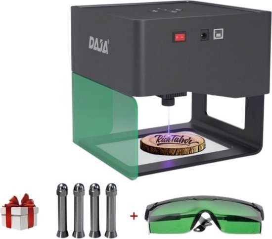 Foto: Daja laser cutter graveermachine laser engraver graveerset laser snijmachine volledige set