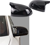 BMW X3, X4, X5 en X6 Series Mirror Caps Glans Zwart Spiegelkappen