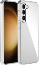 Nuvex Hoesje Geschikt voor Samsung Galaxy S23 Plus Doorzichtig Telefoonhoesje - Anti-Shock Case Cover met 1x Screenprotector