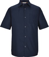 Killtec KOS 252 Men Woven Shirt - Outdoorblouse - Korte mouwen - Heren - Blauw - Maat XL