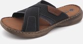 Rieker Heren Slipper - 21491-14 Blauw - Maat 46