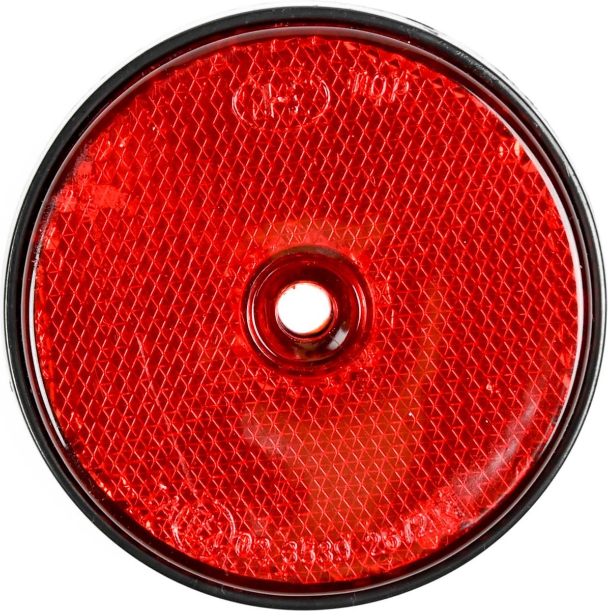 Benson Schroefbevestiging Reflector - Rond - 60 mm - Rood