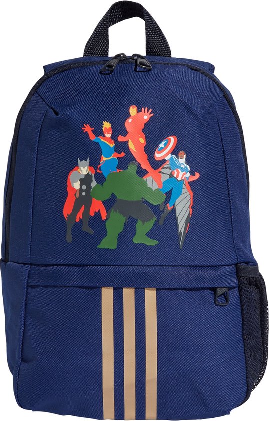 Foto: Adidas performance adidas marvel avengers rugzak kids kinderen blauw 1 maat