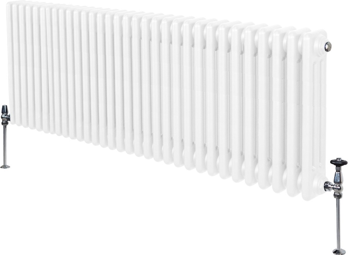 Traditionele 3 kolom radiator - wit - 600x1462mm - 15 jaar garantie