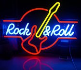 LED - ROCK n Roll - Néon - Enseigne - USB - Cadeau