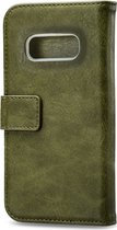 Mobilize Elite Gelly Telefoonhoesje geschikt voor Samsung Galaxy S10e Hoesje Bookcase - Groen