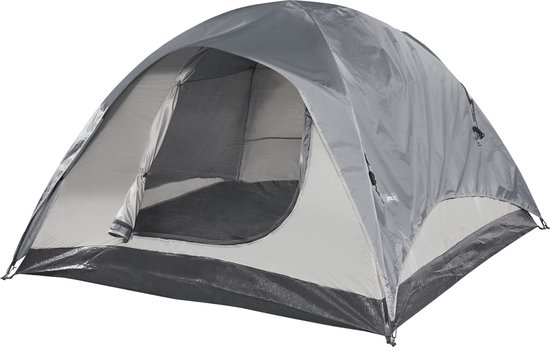 Tent Bergeijk 213x213x130 cm grijs en beige — afbeelding 5