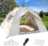 Kampeertent 2-persoons automatische instant tent Pop-up tent 4 seizoenen koepeltent Pop-up tent Familietent met draagtas voor kamperen, wandelen, gezinnen, backpacken
