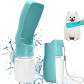 DOWO® - Gourde pour chien - Bouteille d'eau pour chien - Portable - 350 ml - Gourde pour Chiens - Abreuvoir pour Chiens - Bouteille d'eau Chiens