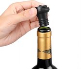 Wijnstoppers - rode wijnkurk - Vacuum Wine Stoppers | Set van 6 Vacuüm Wijnstoppers