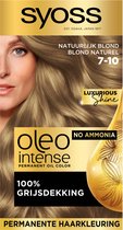 Bol.com Syoss Oleo Intense - Haarverf - 7-10 Natuurlijk Blond - Voordeelverpakking - 3 Stuks aanbieding