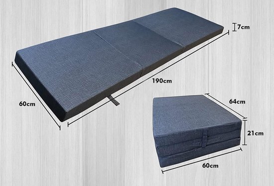 Dubbel Matras 155 X 180 Memory Foam Orthopedisch| Premium Quality Hoogte 20 Cm Made In Italy