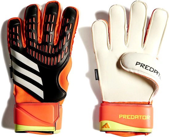 adidas Performance Predator Match Fingersave Goalkeeper Gloves Kids - Kinderen - Zwart- 6 - adidas