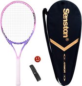 Raquette de tennis 25 One-Pièce - Set de raquettes de tennis Design avec sac de tennis, surgrip, amortisseurs de vibrations