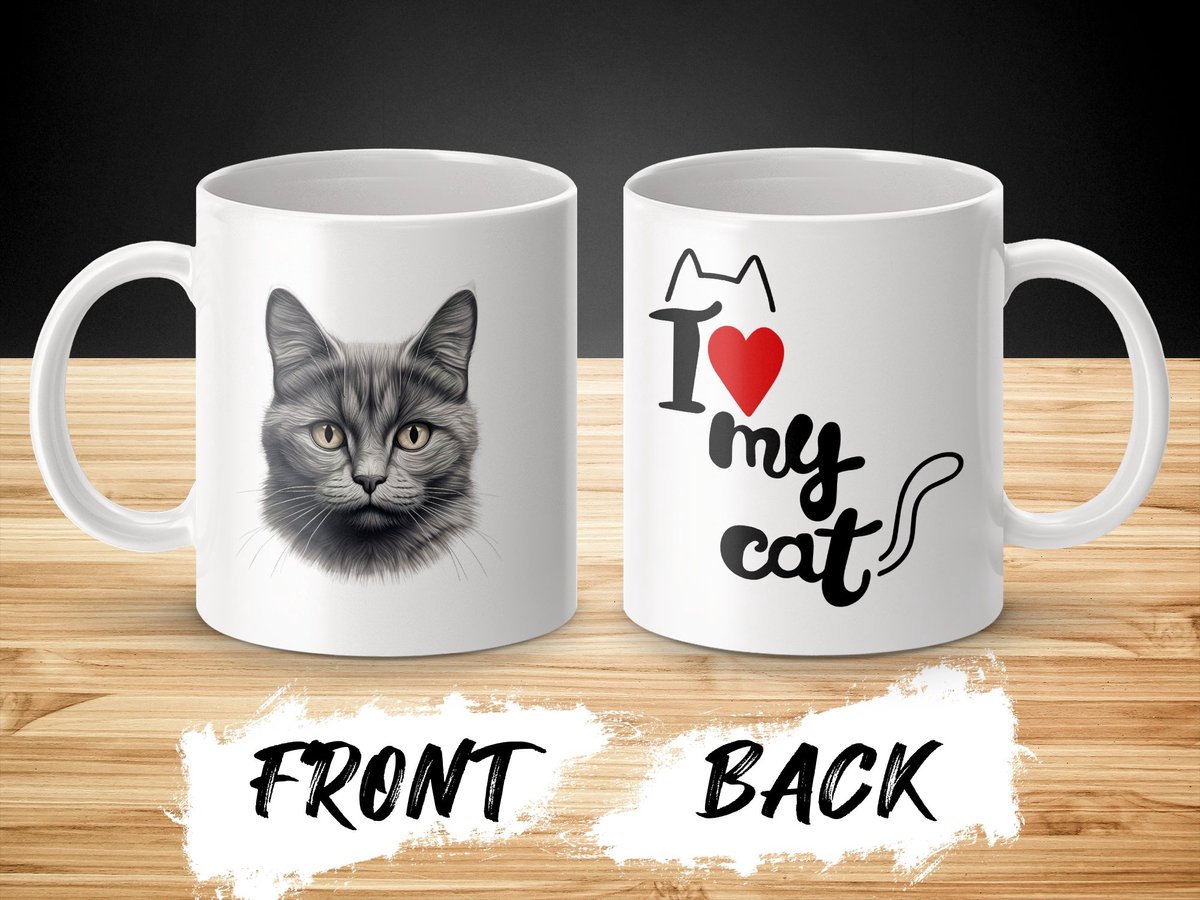 Mok Chantilly-Tiffany cat - kat - I love my cat - cat lovers - katten