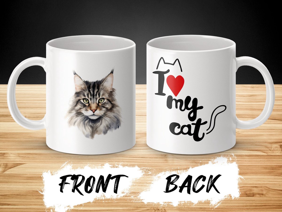 Mok Norwegian Forest cat - kat - I love my cat - cat lovers - katten