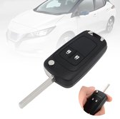 Autosleutelbehuizing - Sleutelbehuizing - Voor Opel Autosleutels - Vervanging Autosleutelbehuizing - 2 knoppen - LOUZIR