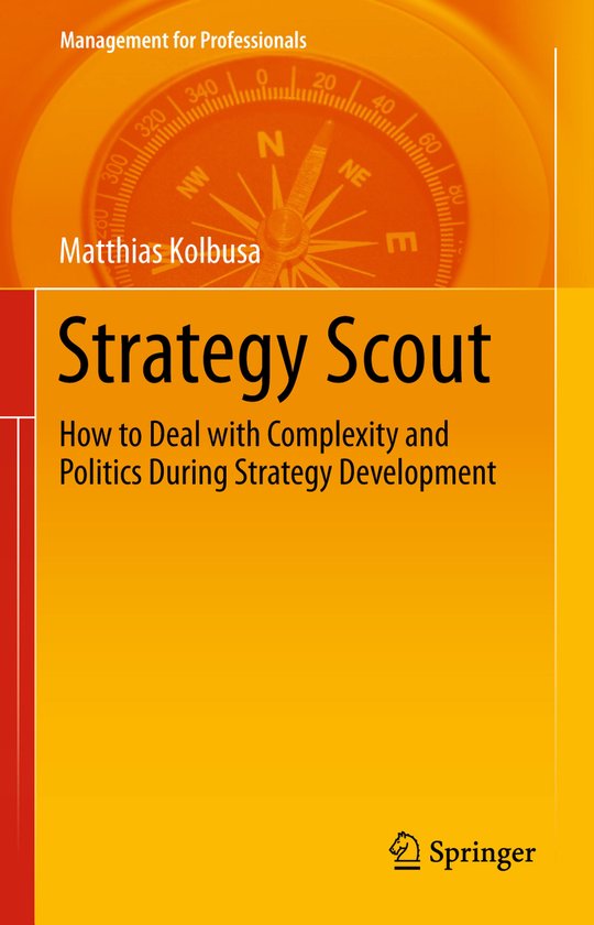 Management for Professionals- Strategy Scout - cover