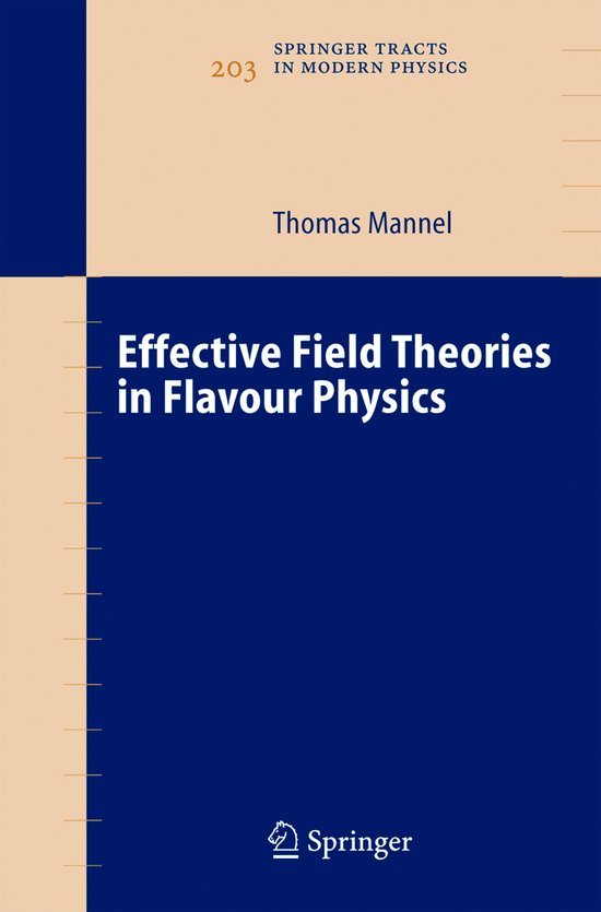 Effective Field Theories in Flavour Physics - cover