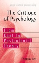 Library of the History of Psychological Theories-The Critique of Psychology