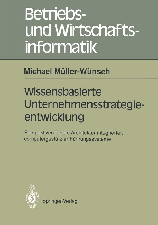 Wissenbasierte Unternehmensstrategieentwicklung - cover