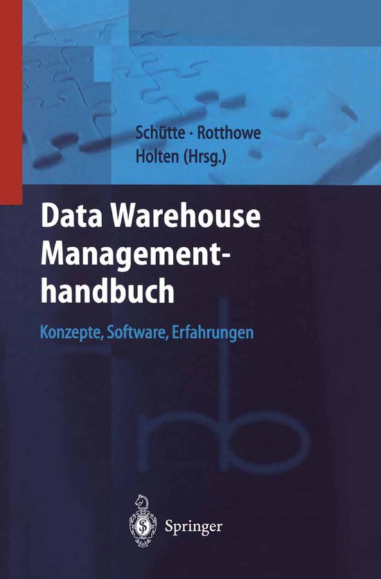 Data Warehouse Managementhandbuch - cover
