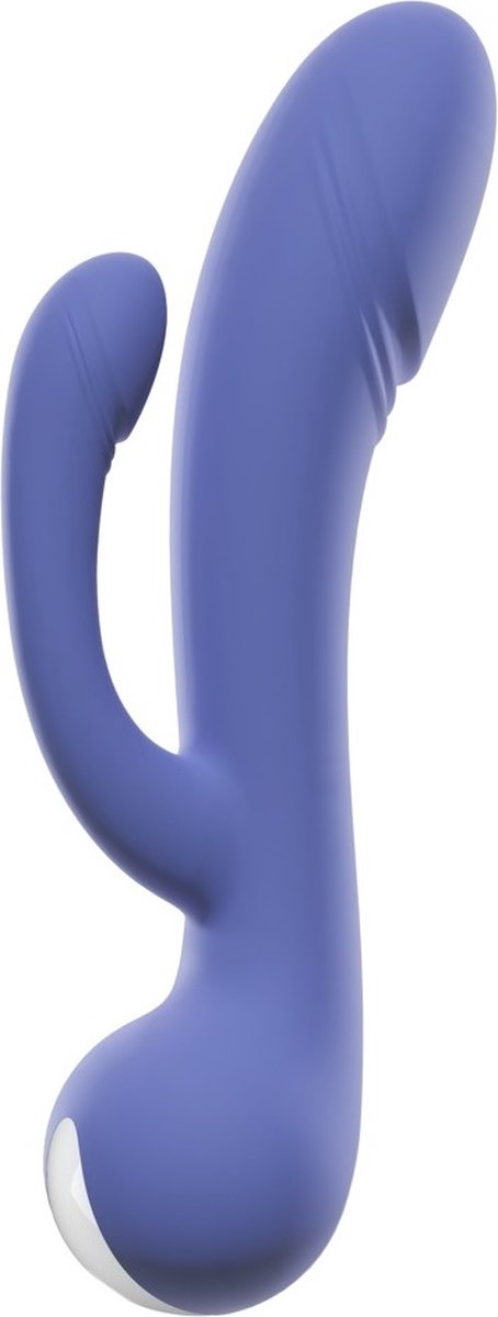 Goedkoopste AWAQ.U Vibrator 04 G-spot en Anaal Stimulator - Ideaal Gebogen G-spot Vibrator met Krachtige Motor - Anaal Vibrator met Zijdezachte Structuur en 10 Vibratiestanden 22 cm
