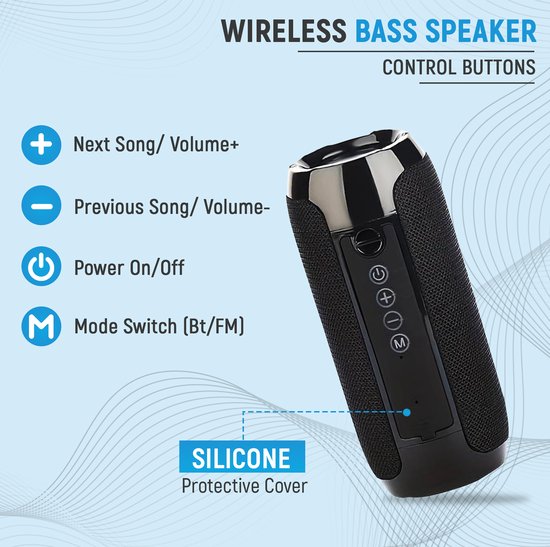 LEAT CODES - bluetooth speaker - bluetooth speaker draadloos- waterproof - LEA22