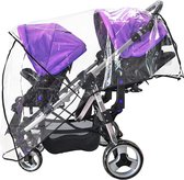 Universele regenhoes voor tweelingen, universele regenhoes, kinderwagen, regenhoes, regenhoes voor buggy, universeel comfort, regenhoes, babyregenhoes voor buggy, stofdicht, winddicht