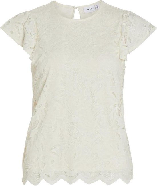Vila T-shirt Vistacy S/l Top 14096588 Aigrette Taille Femme - L