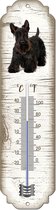 Thermometer: Schotse Terriër | Hondenras | Temperatuur binnen en buiten | -25 tot +45C
