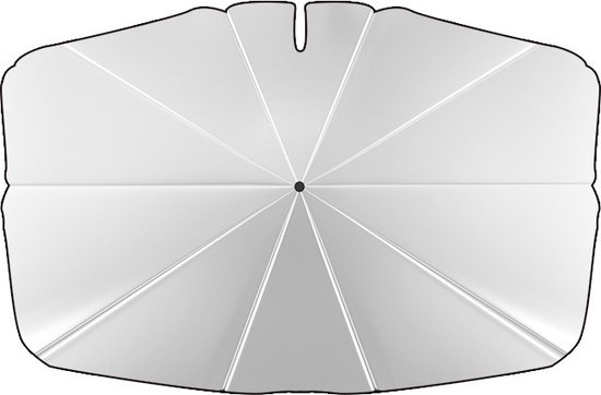 KINSTON UV-zonnescherm Voor Auto – XL Model 140x77 Cm – Geschikt Voor SUV, Monovolume, Pick-up En Sedan