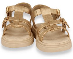 Sj Lifestyle Meisjes Sandaal Platina | Goud | Maat: 28