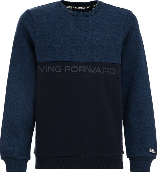 WE Fashion Jongens sweater met tapedetail