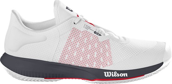 Wilson Kaos Swift Clay Heren - Sportschoenen - Tennis - Smashcourt - White/Red