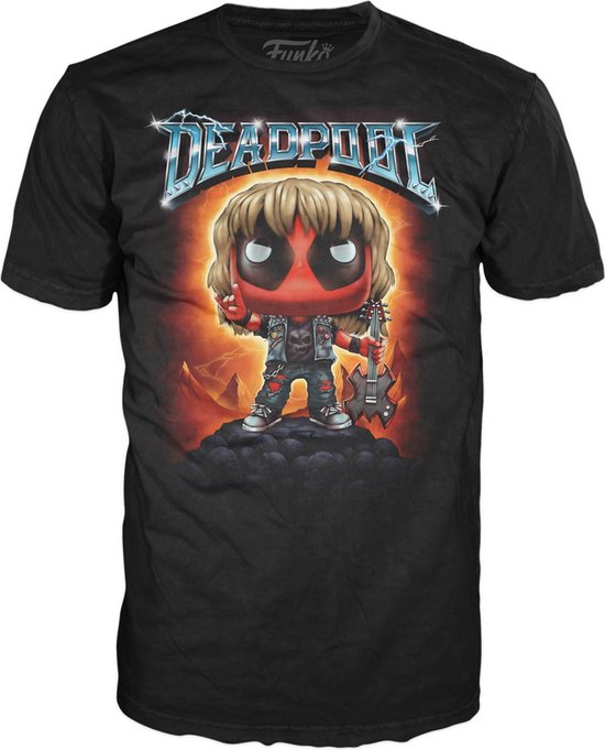 Set Funko Pop! & Tee Marvel Deadpool Sirène - Taille Exclusive - Neuf